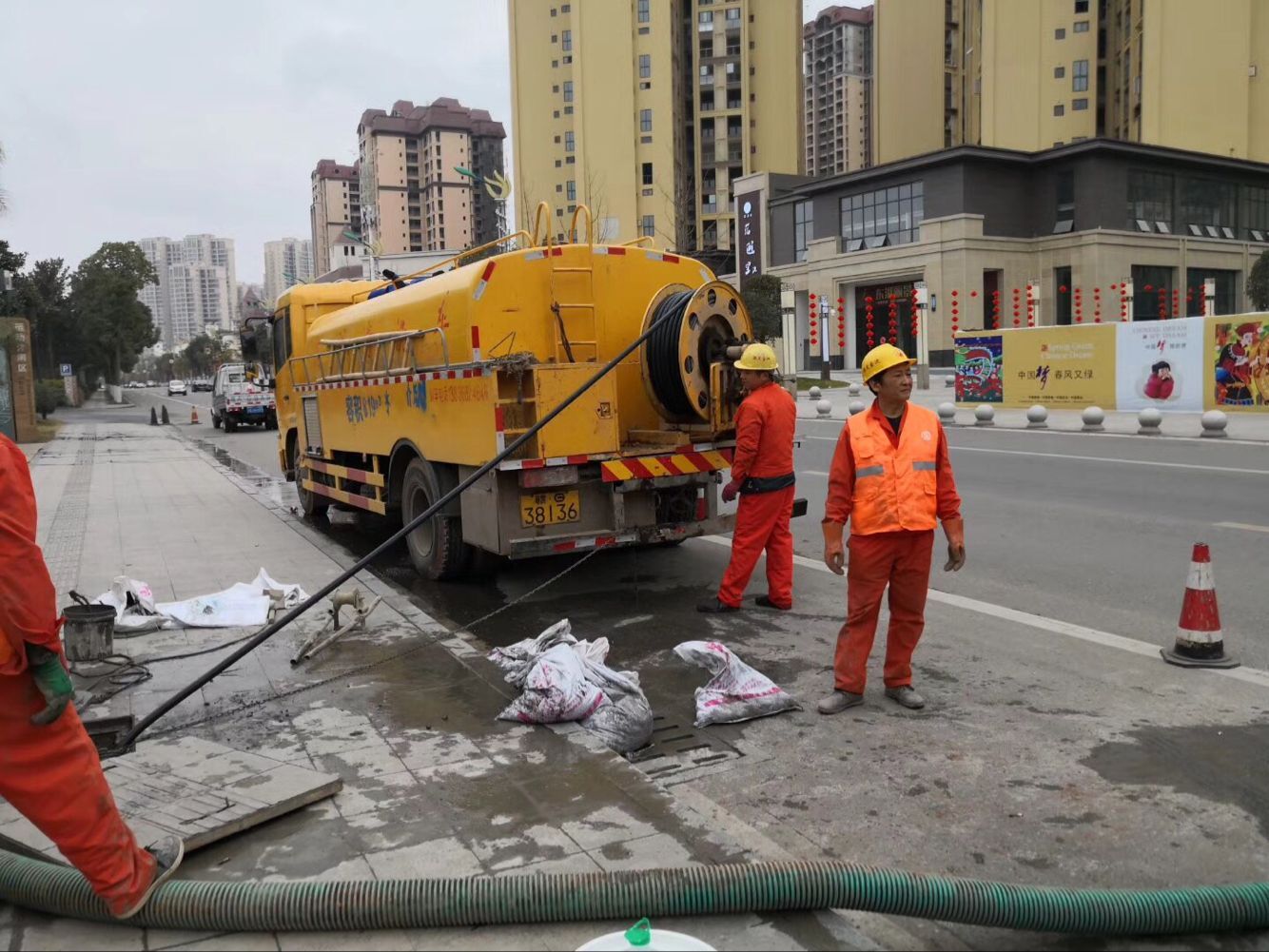 浑源排污管道清淤-管道清洗
